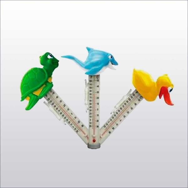 Poolline Yüzer Tip Happy Zoo Termometre